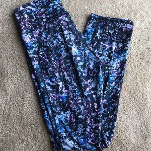 Fabletics speckled high rise leggings